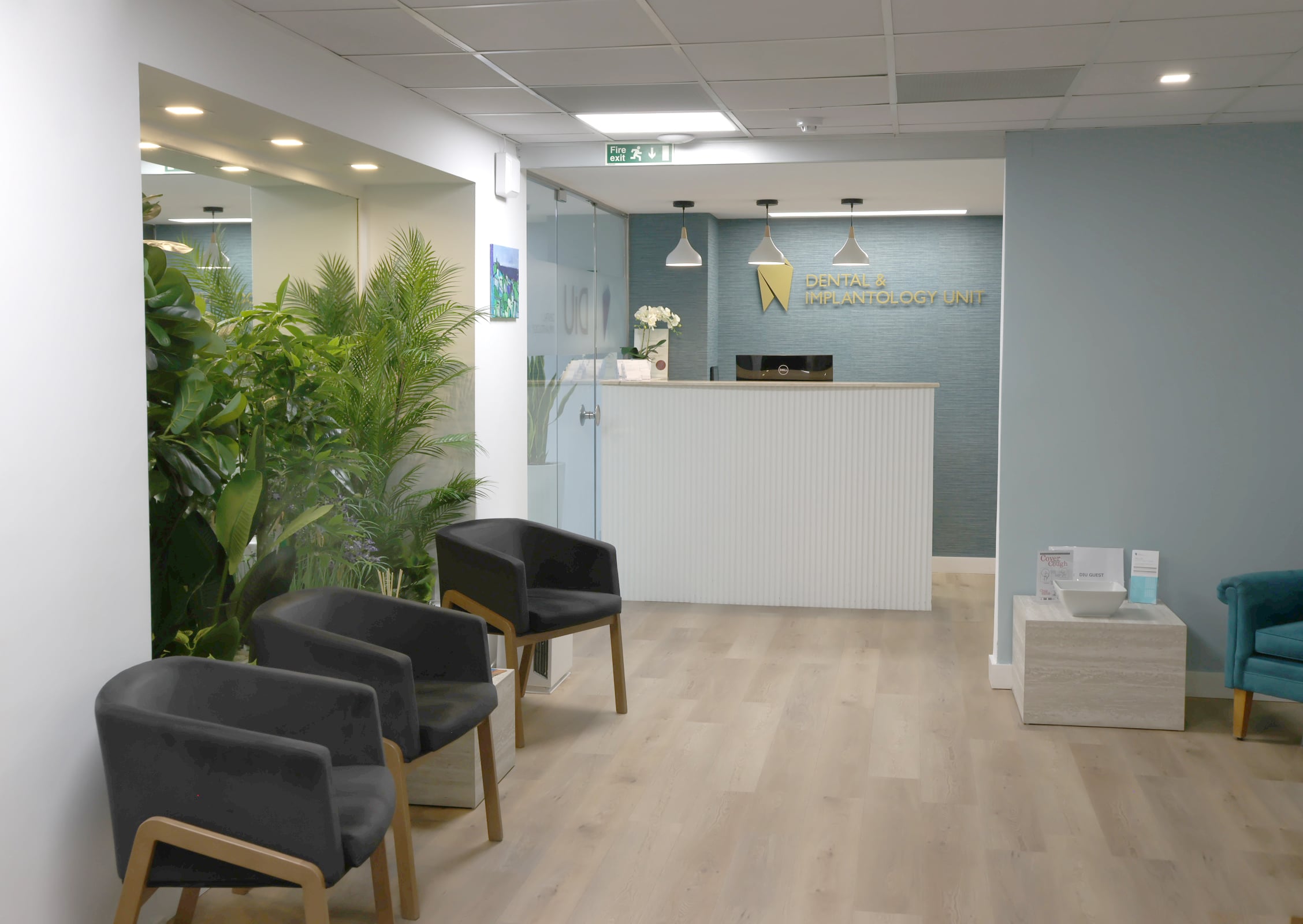 reception desk